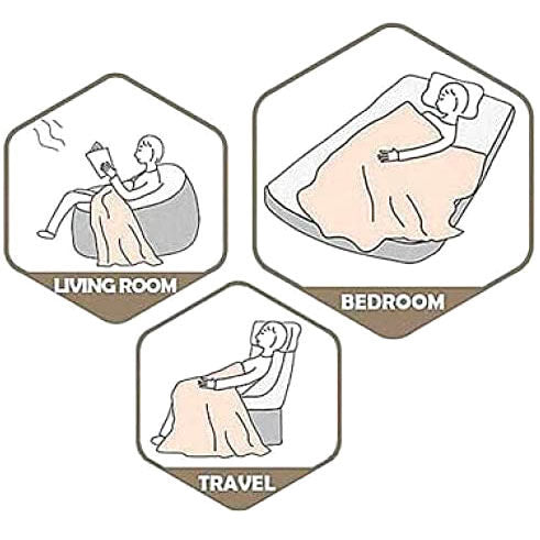 Dragon Ball Z coral sherpa blanket Nerdscape