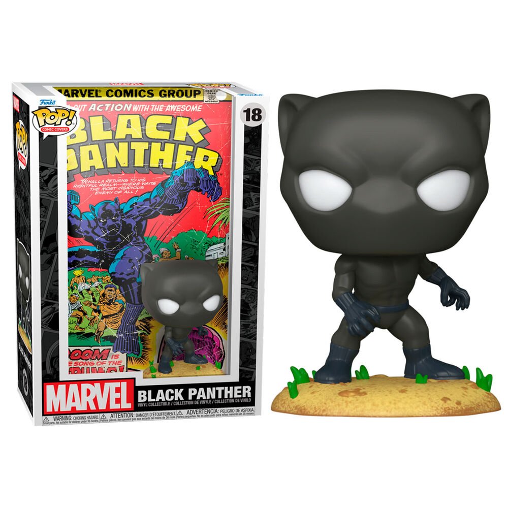 POP figure Comic Cover Marvel Black Panther - Nerdscape