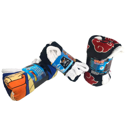Dragon Ball Z coral sherpa blanket Nerdscape