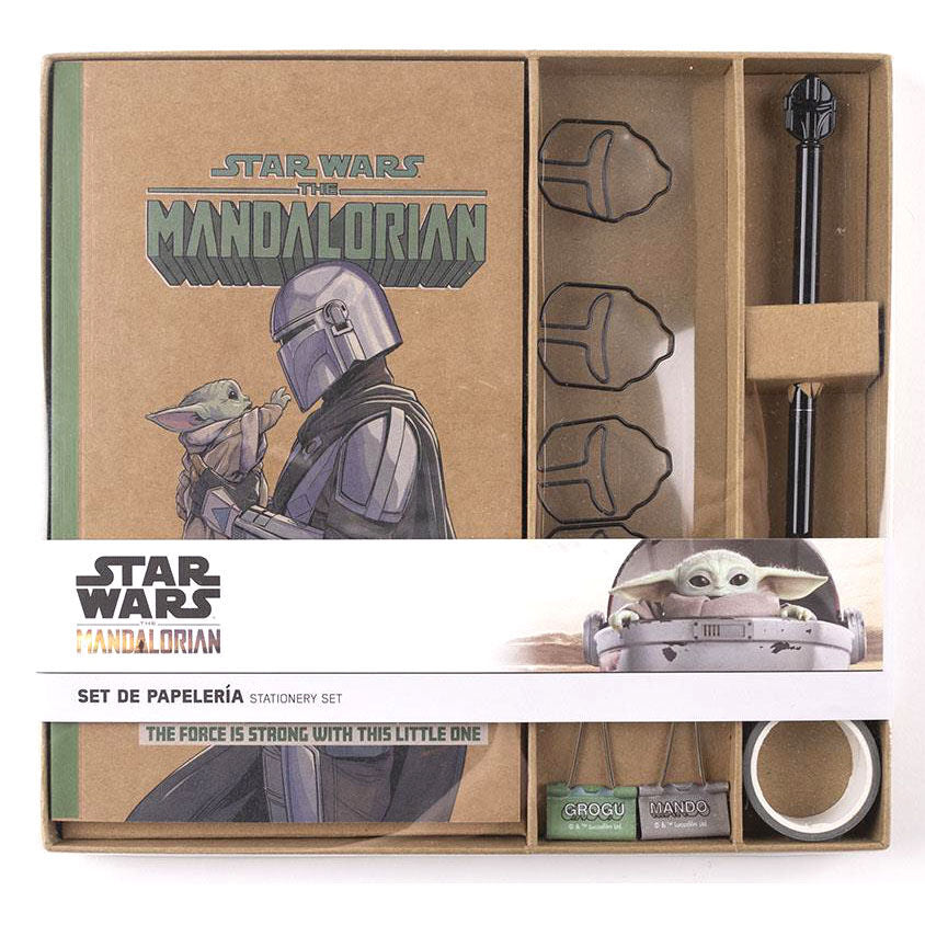 Star Wars The Mandalorian Letter stationery set Nerdscape