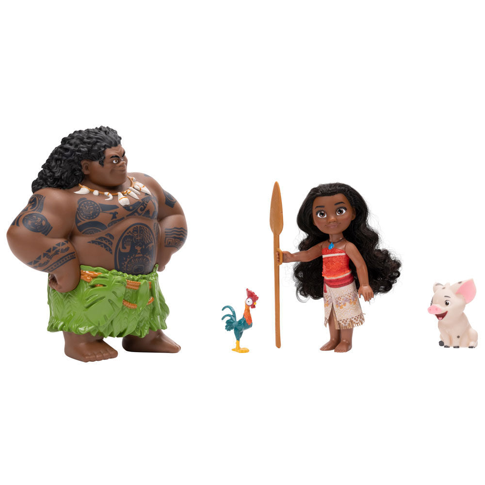 Disney Vaiana Moana doll + Mauhi Nerdscape