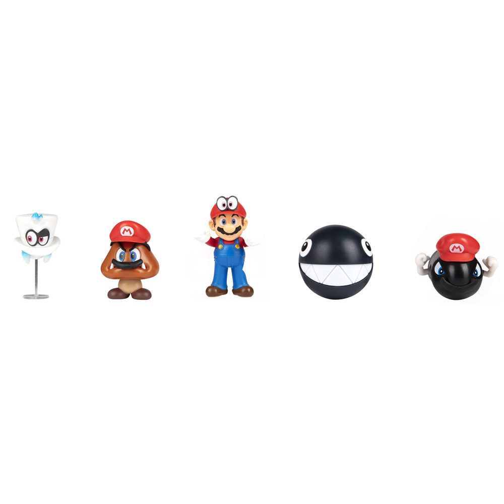 Funko Pop! Super Mario Bros 5 Figure da Collezione 6,5cm - Nerdscape Nerdscape