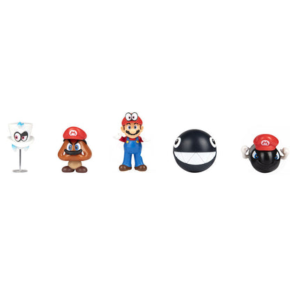 Funko Pop! Super Mario Bros 5 Figure da Collezione 6,5cm - Nerdscape Nerdscape