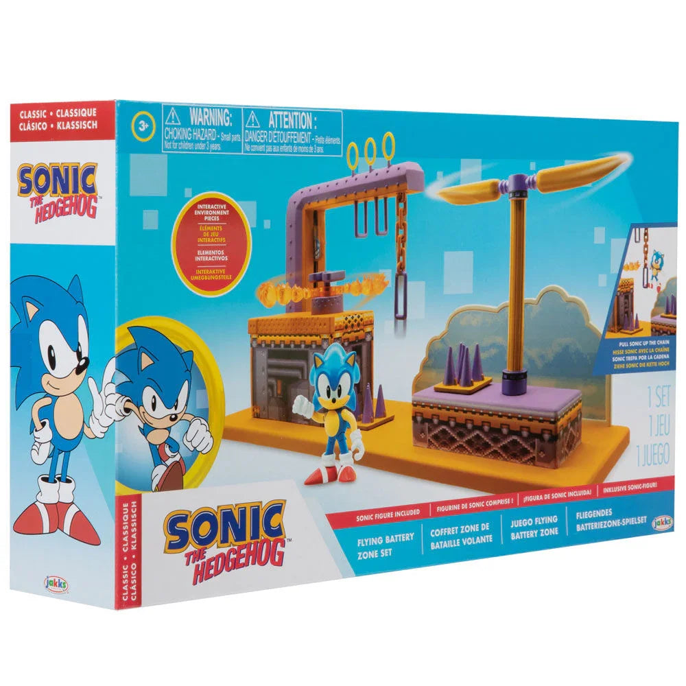 Sonic The Hedgehog Flying Battery Zone playset 6cm Nerdscape