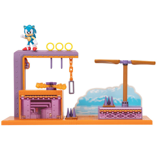 Sonic The Hedgehog Flying Battery Zone playset 6cm