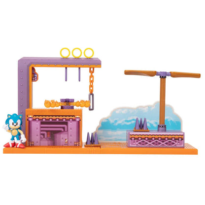 Sonic The Hedgehog Flying Battery Zone playset 6cm Nerdscape