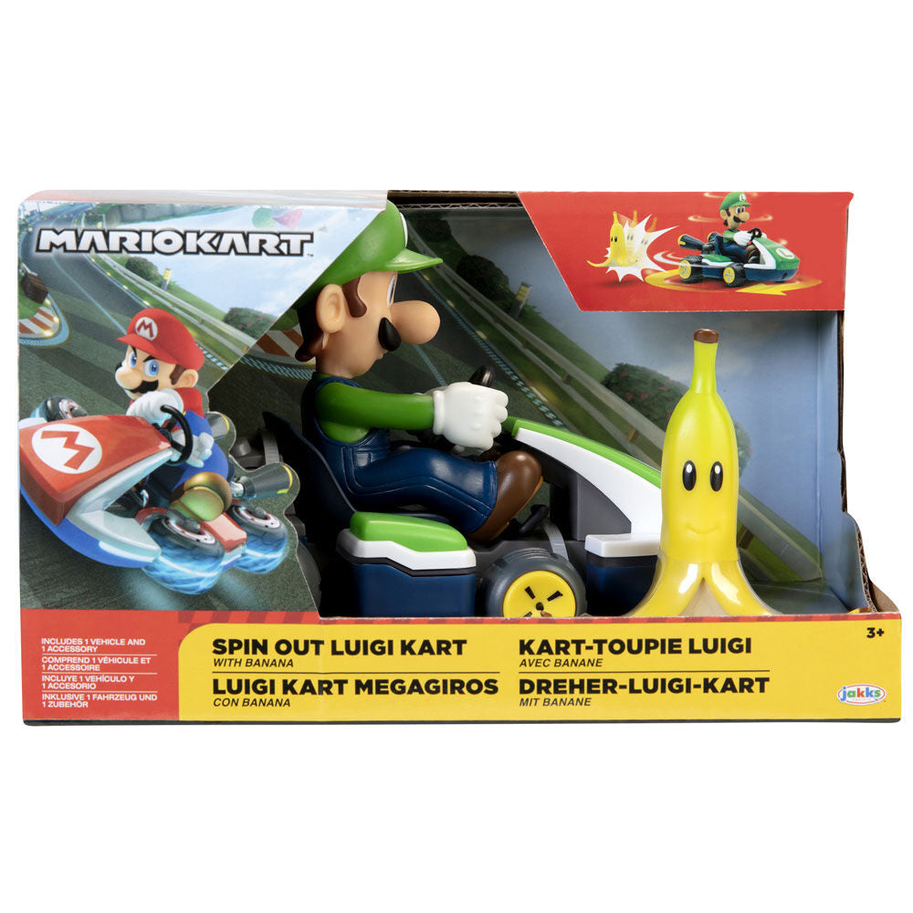 Funko Pop! Luigi Mario Kart Spinout Figura da Collezione 6,5cm - Nerdscape Nerdscape