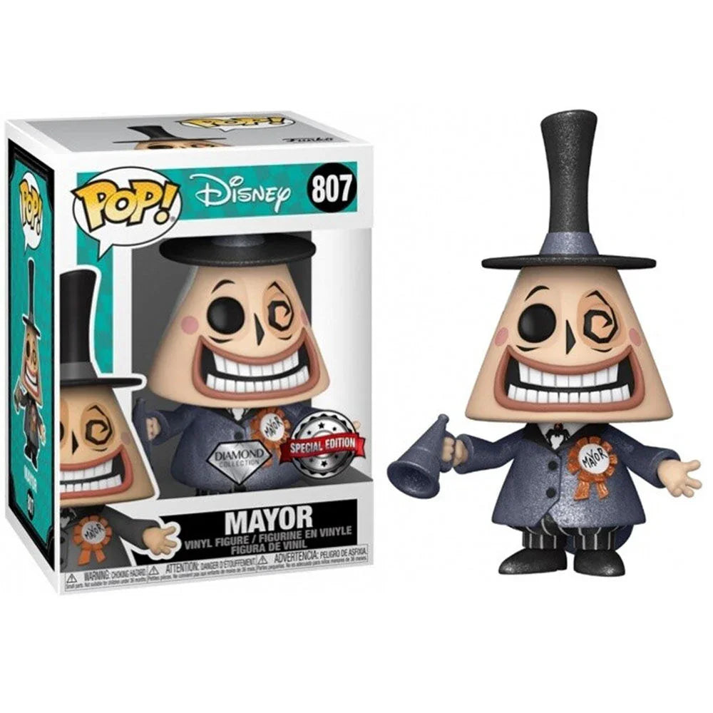 POP figure Disney Nightmare Before Christmas Mayor Exclusive Nerdscape