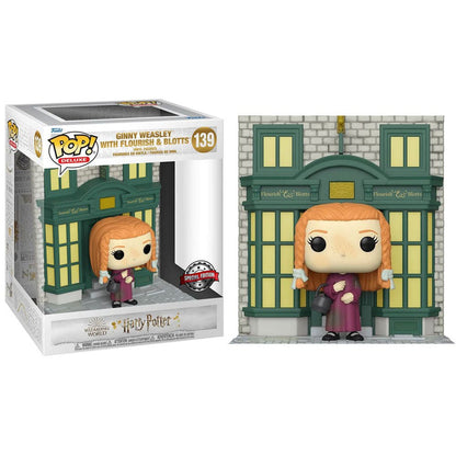 POP figure Harry Potter Diagon Alley Ginny Weasley Flourish & Blotts Exclusive - Nerdscape