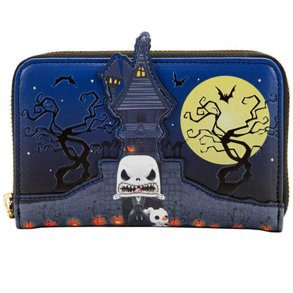 Loungefly Disney Nightmare Before Christmas Jack Skellington wallet Nerdscape