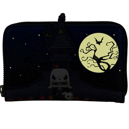 Loungefly Disney Nightmare Before Christmas Jack Skellington wallet Nerdscape