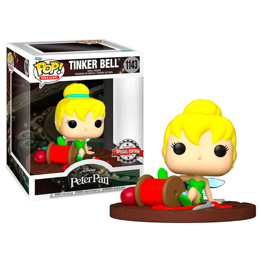 Figurine POP Disney Peter Pan Clochette sur bobine Exclusive