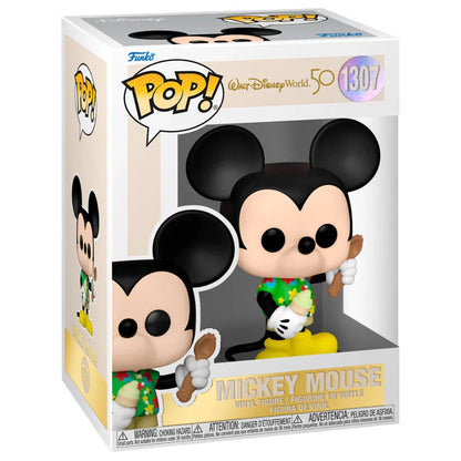 Funko Pop! Walt Disney World 50th Anniversary Mickey Mouse - Figura da Collezione Vinyl Nerdscape