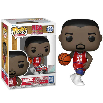 Funko Pop! NBA Legends Magic Johnson - Figura da Collezione Vinyl Nerdscape