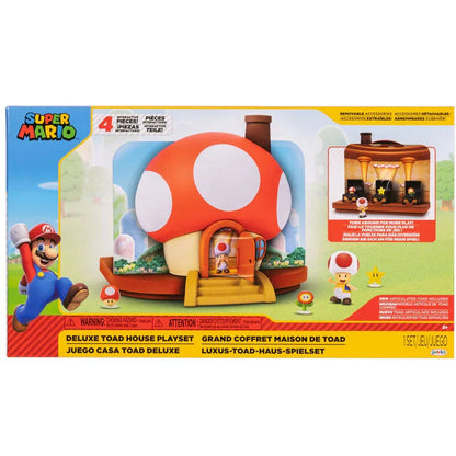 Super Mario Bros House Toad playset Nerdscape