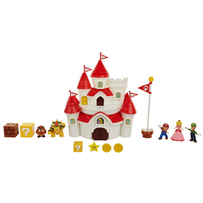Super Mario Bros Mushroom Kingdom Deluxe Castle playset Nerdscape