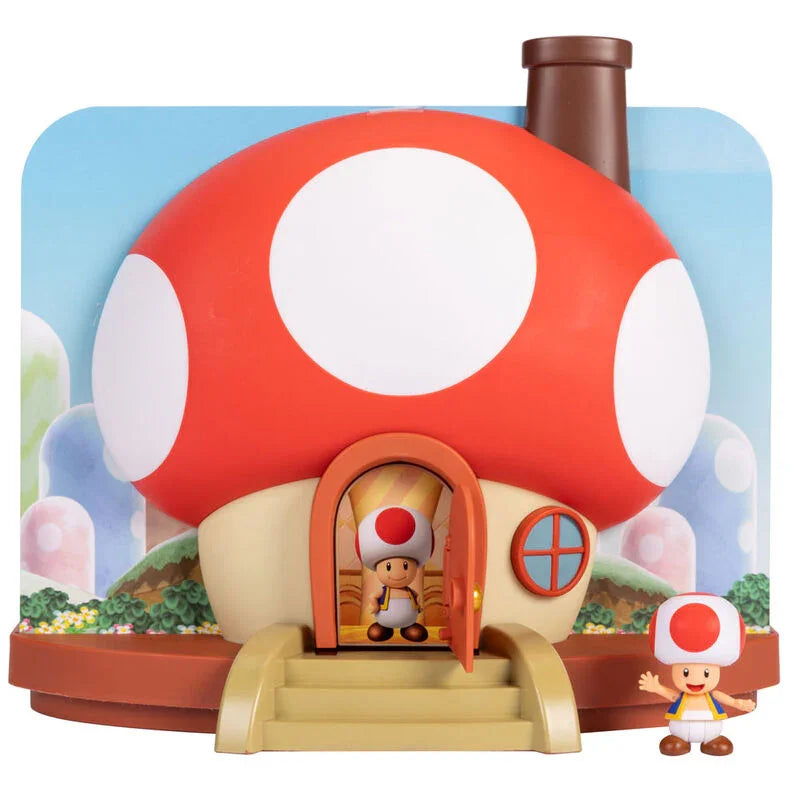 Super Mario Bros House Toad playset Nerdscape