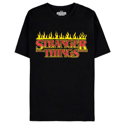 Stranger Things Fire Logo t-shirt Nerdscape
