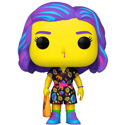 POP figure Stranger Things Eleven in Mall Outfit Black Light Exclusive