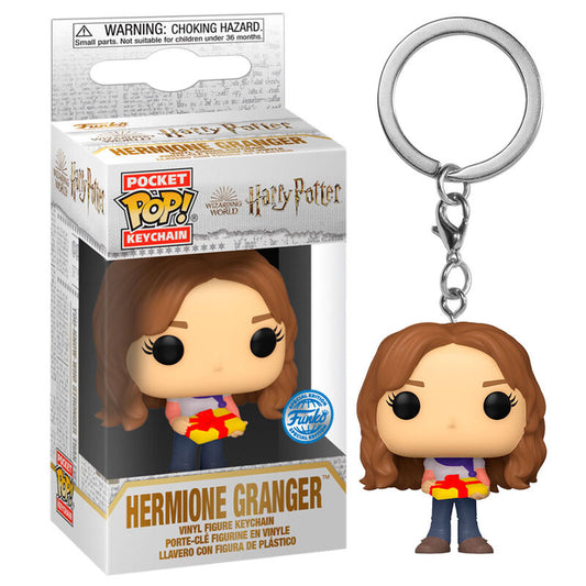 Porte-clés Pocket POP Harry Potter Holiday Hermione Exclusive