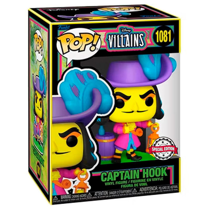 Funko Pop! Disney Villains Hook - Figura da Collezione Vinyl Nerdscape
