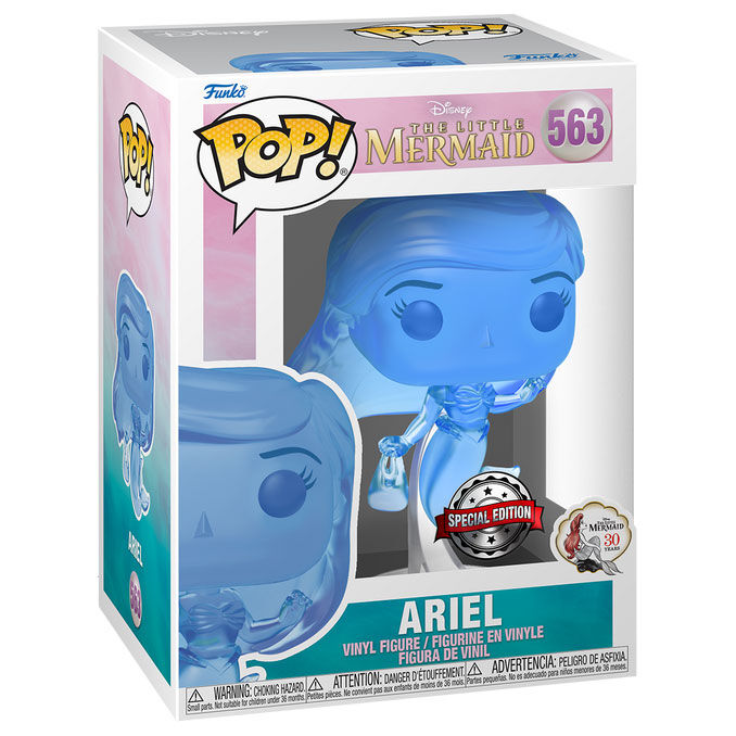 POP figure Disney Little Mermaid Ariel with Bag Exclusive Nerdscape
