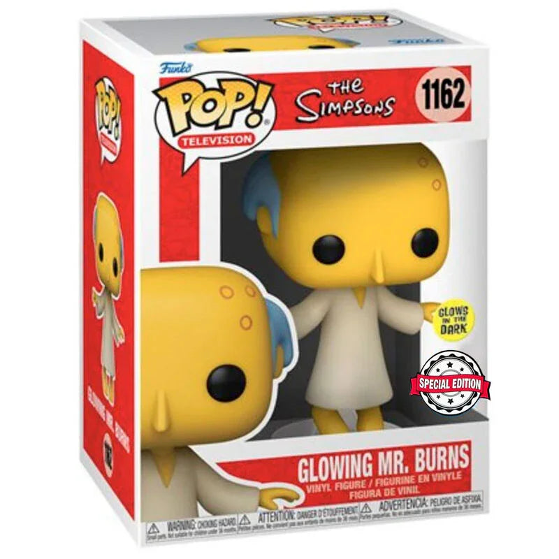 POP figure Simpsons Glowing Mr. Burns Exclusive Nerdscape