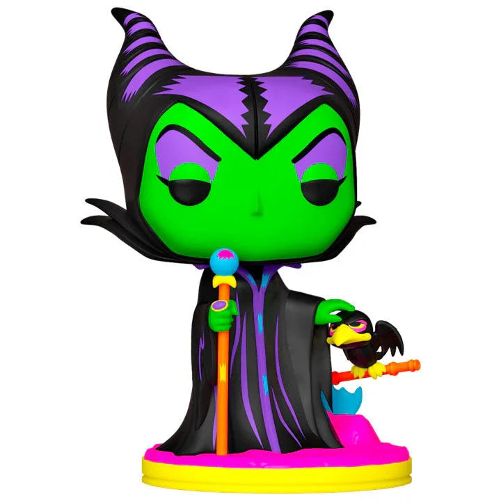 Funko Pop! Disney Villains Maleficent Black Light - Figura da Collezione Vinyl Nerdscape