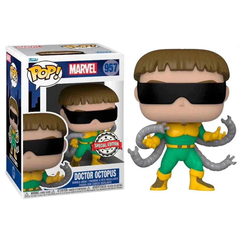POP figure Marvel Spiderman Doctor Octopus Exclusive Nerdscape