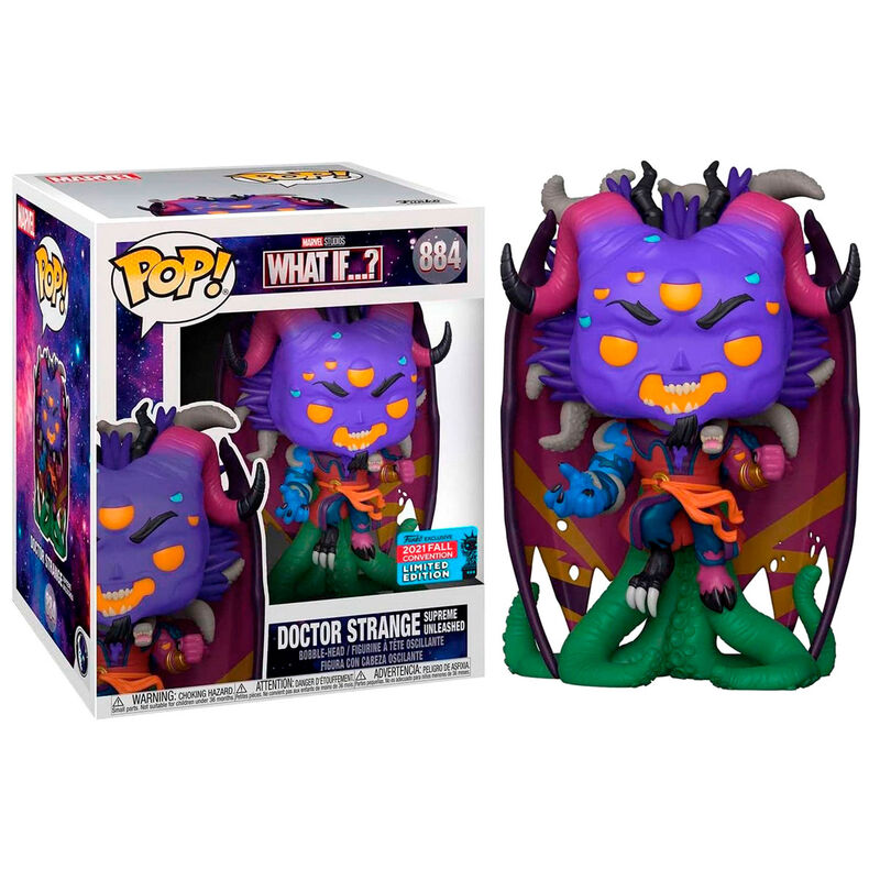 POP figure Marvel What If...? Doctor Strange Supreme Exclusive Nerdscape