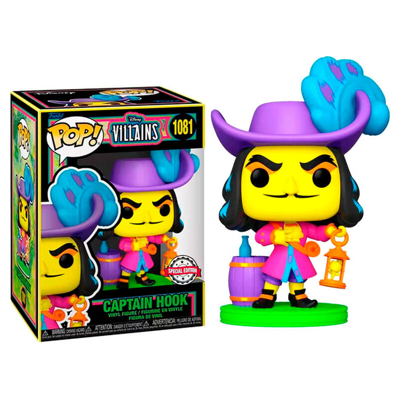 Funko Pop! Disney Villains Hook - Figura da Collezione Vinyl Nerdscape