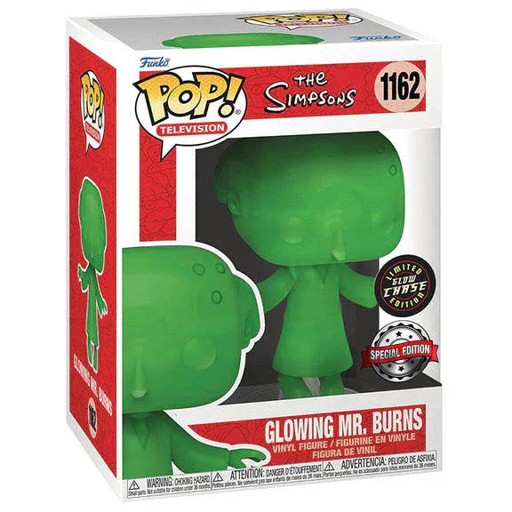 POP figure Simpsons Glowing Mr.Burns Exclusive Chase Nerdscape