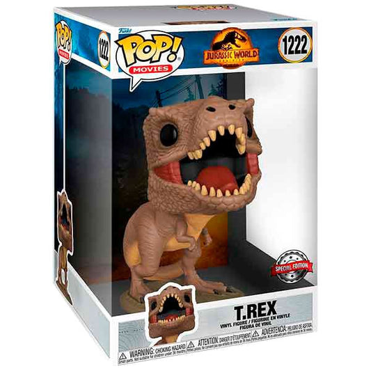 POP figure Jurassic World 3 T - Rex Exclusive 25cm - Nerdscape