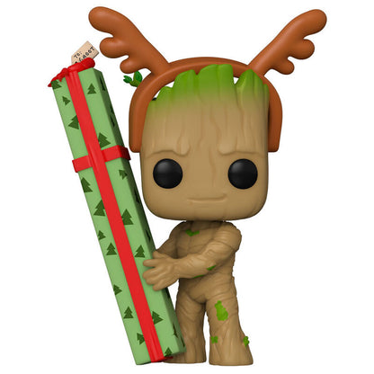 Funko Pop! Marvel Guardians of the Galaxy Groot - Figura da Collezione Vinyl Nerdscape