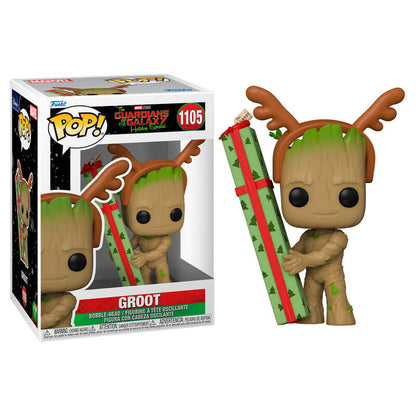 Funko Pop! Marvel Guardians of the Galaxy Groot - Figura da Collezione Vinyl Nerdscape