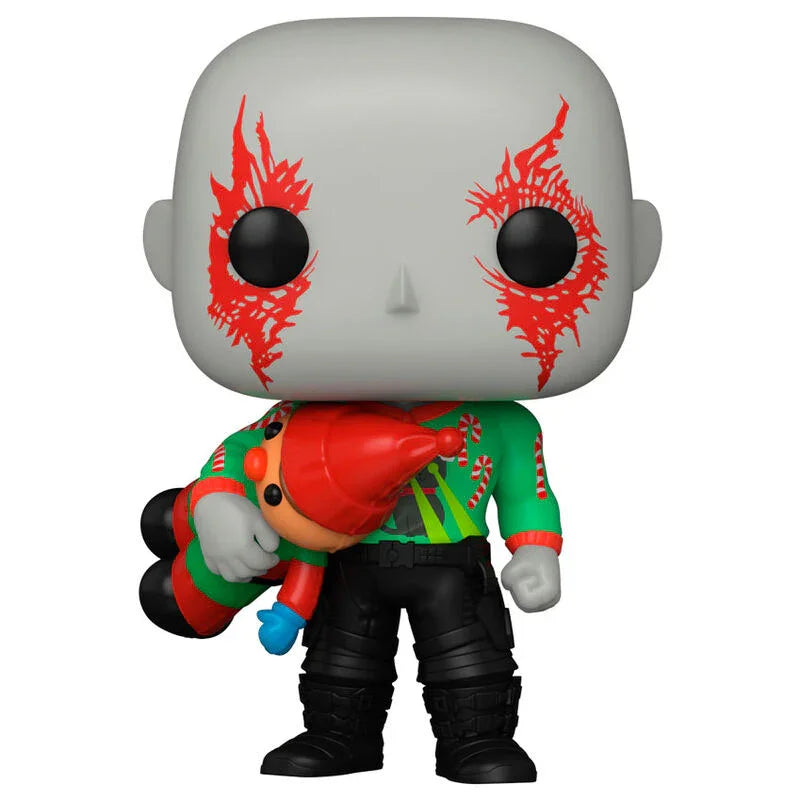 Funko Pop! Marvel Guardians of the Galaxy Drax - Figura da Collezione Vinyl Nerdscape