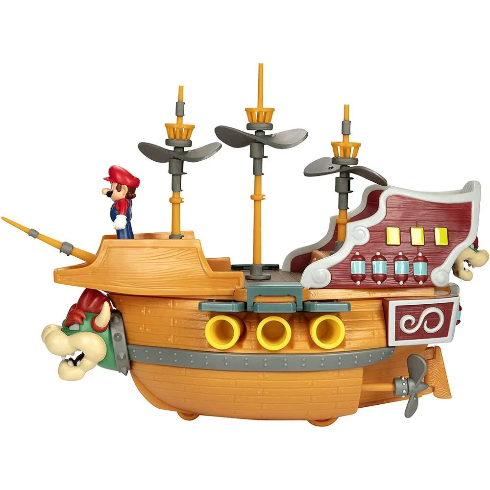 Nintendo Super Mario Deluxe Aeronave Bowser playset Nerdscape