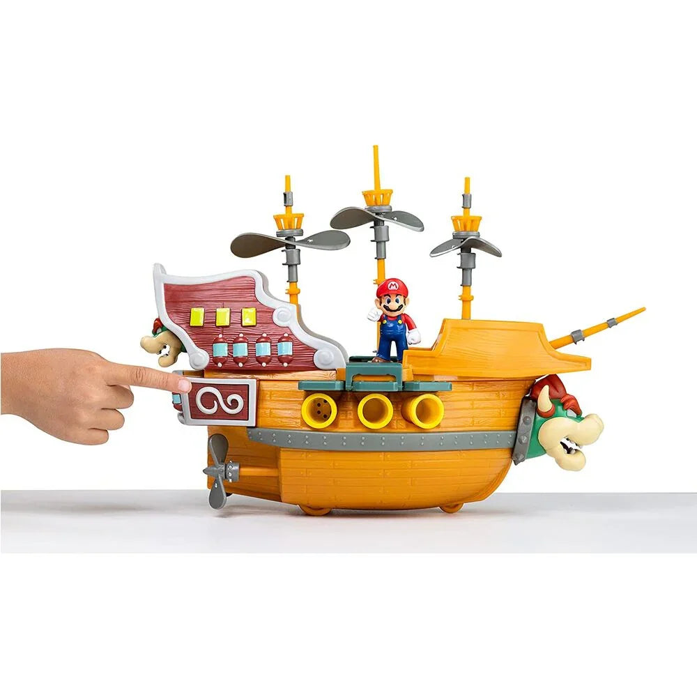 Nintendo Super Mario Deluxe Aeronave Bowser playset Nerdscape