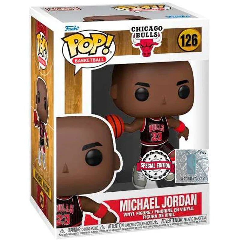 Funko Pop! NBA Michael Jordan - Figura da Collezione Vinyl Esclusiva Chicago Bulls Nerdscape