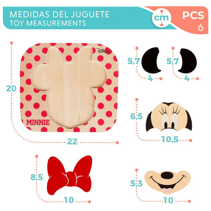 Disney Minnie Wooden puzzle Nerdscape