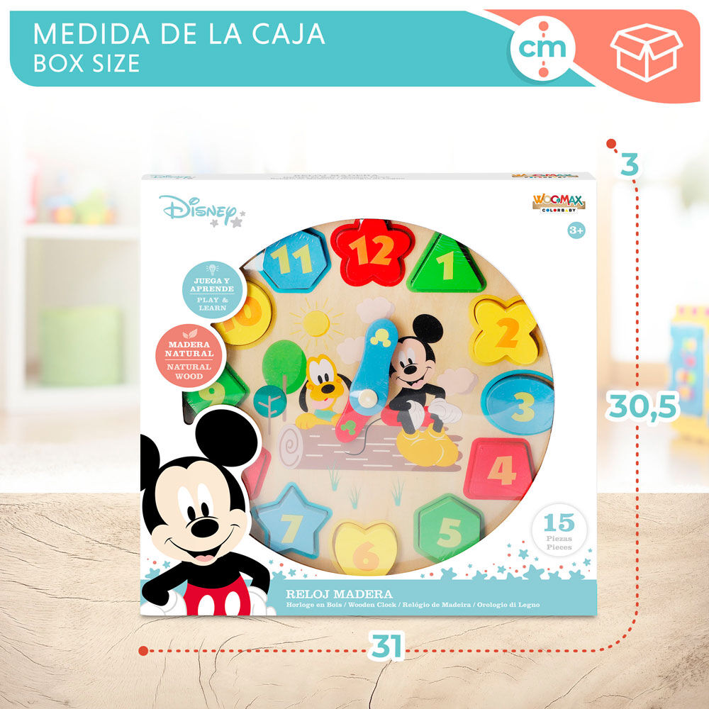 Disney Baby wooden clock Nerdscape