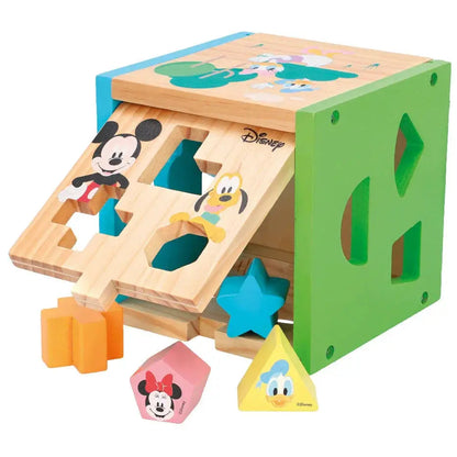 Disney Mickey Minnie wooden cube forms Nerdscape