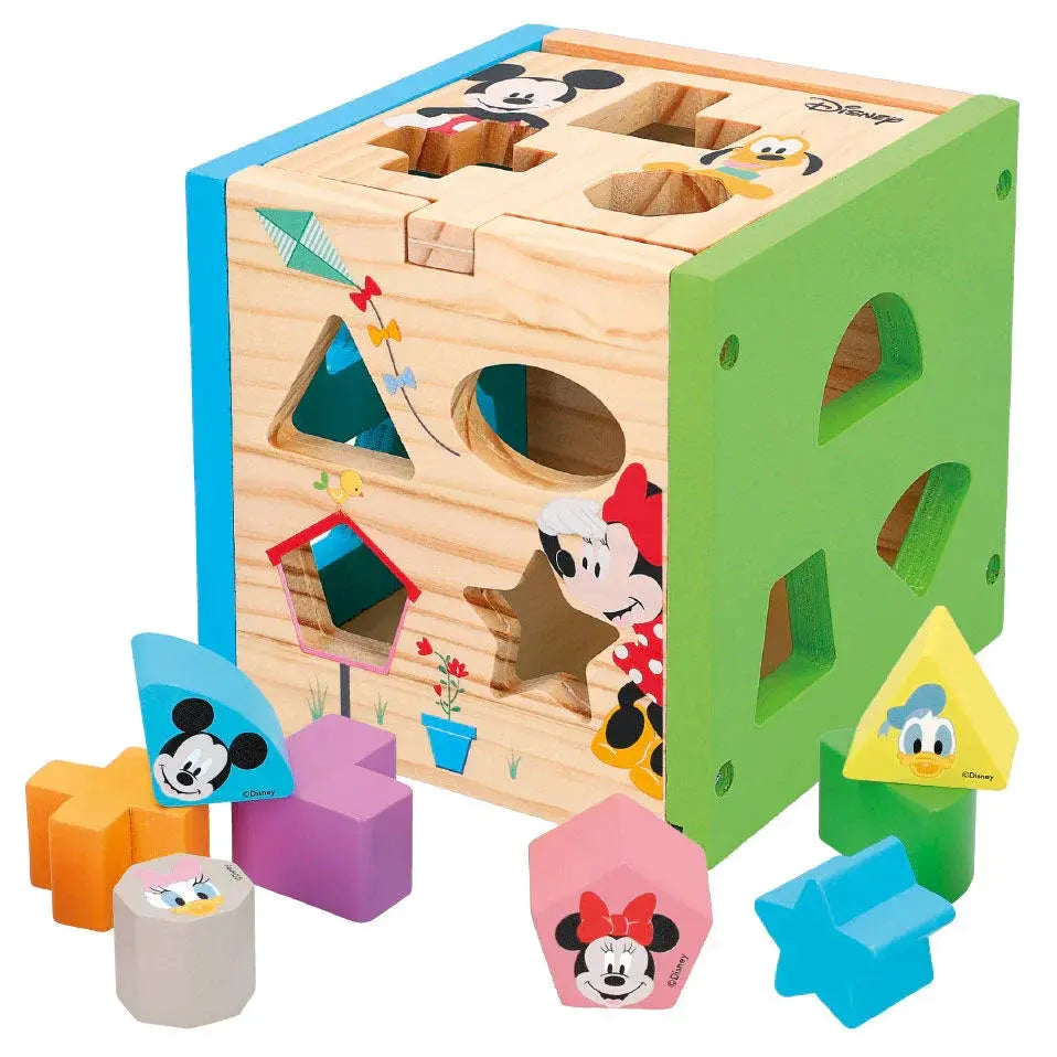 Disney Mickey Minnie wooden cube forms Nerdscape