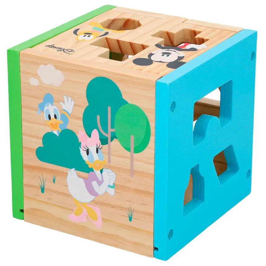 Disney Mickey Minnie wooden cube forms Nerdscape