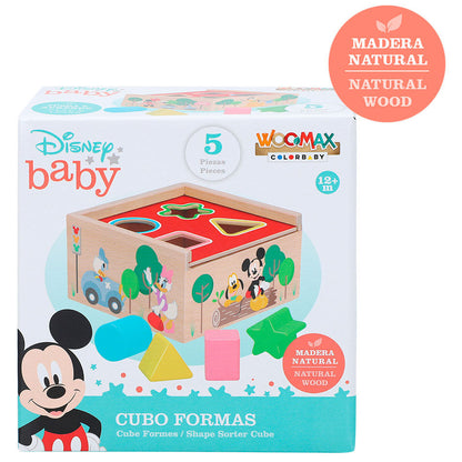 Disney Mickey Minnie wooden cube forms Nerdscape