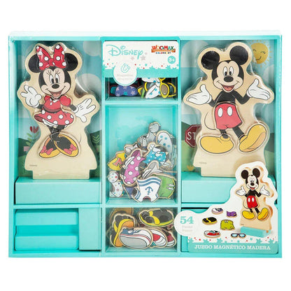Disney Minnie dresses wooden magnetic set Nerdscape
