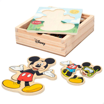 Disney Mickey wooden puzzle Nerdscape
