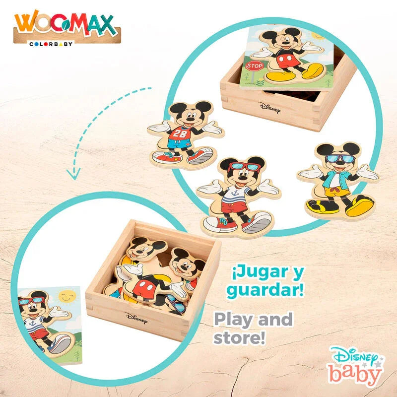 Disney Mickey wooden puzzle Nerdscape