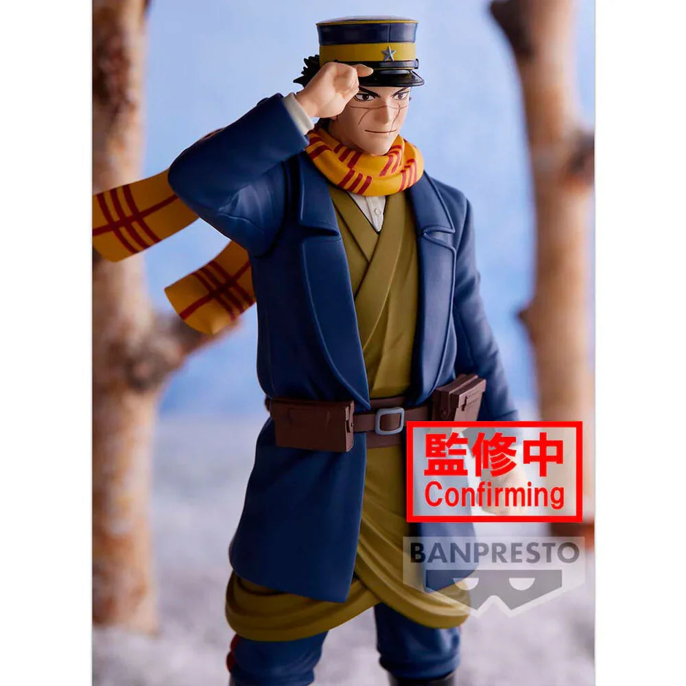 Golden Kamuy Saichi Sugimoto Figura da Collezione 15cm - Nerdscape Nerdscape