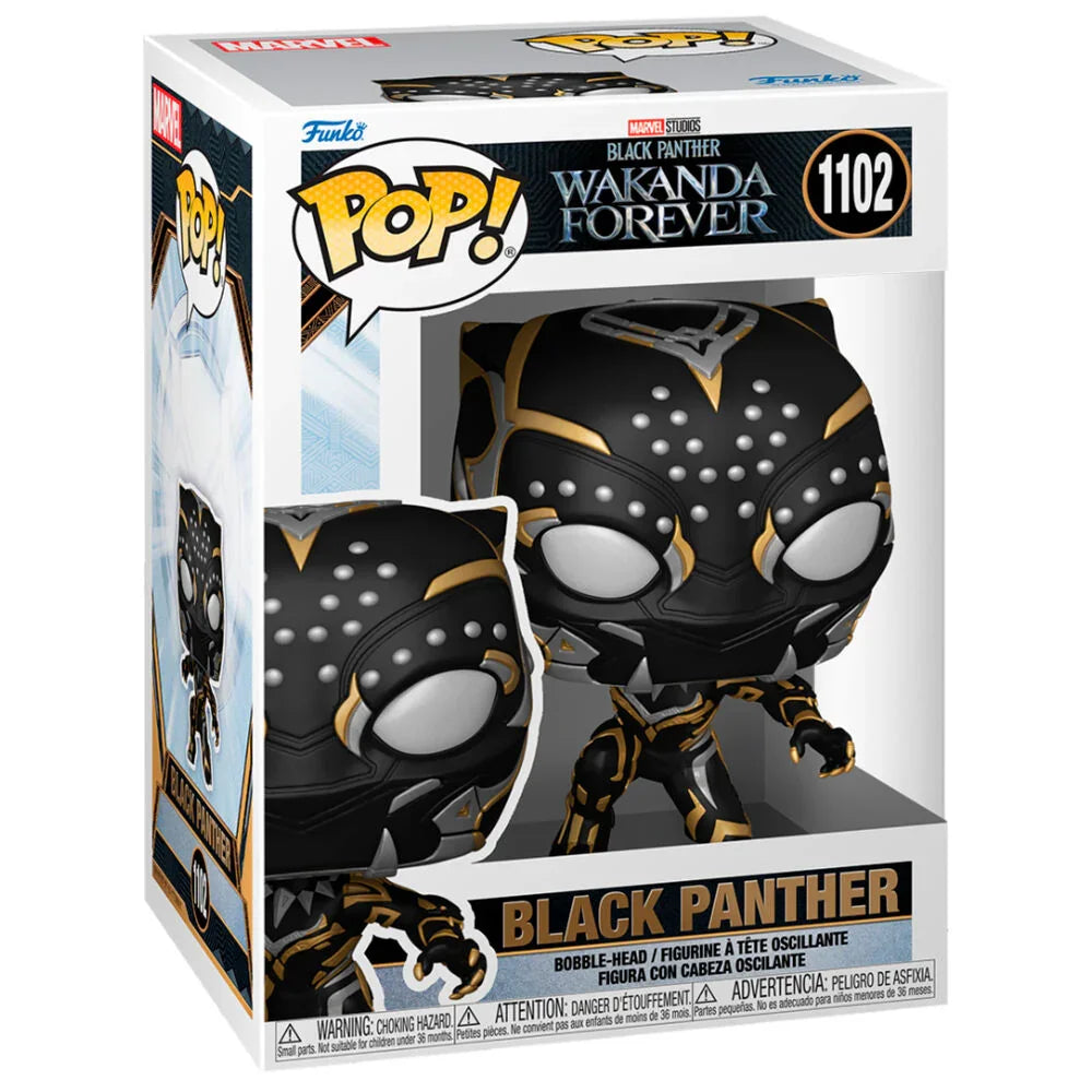 Funko Pop! Marvel Black Panther Wakanda Forever - Figura da Collezione Vinyl Nerdscape